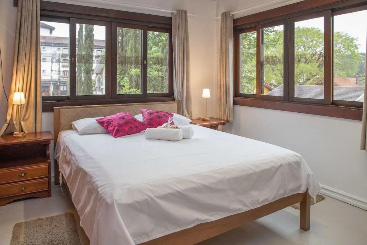 Appartamento Locar-In Gramado - Loft A 50 M Da Rua Coberta. Esterno foto