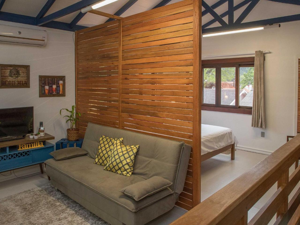Appartamento Locar-In Gramado - Loft A 50 M Da Rua Coberta. Esterno foto