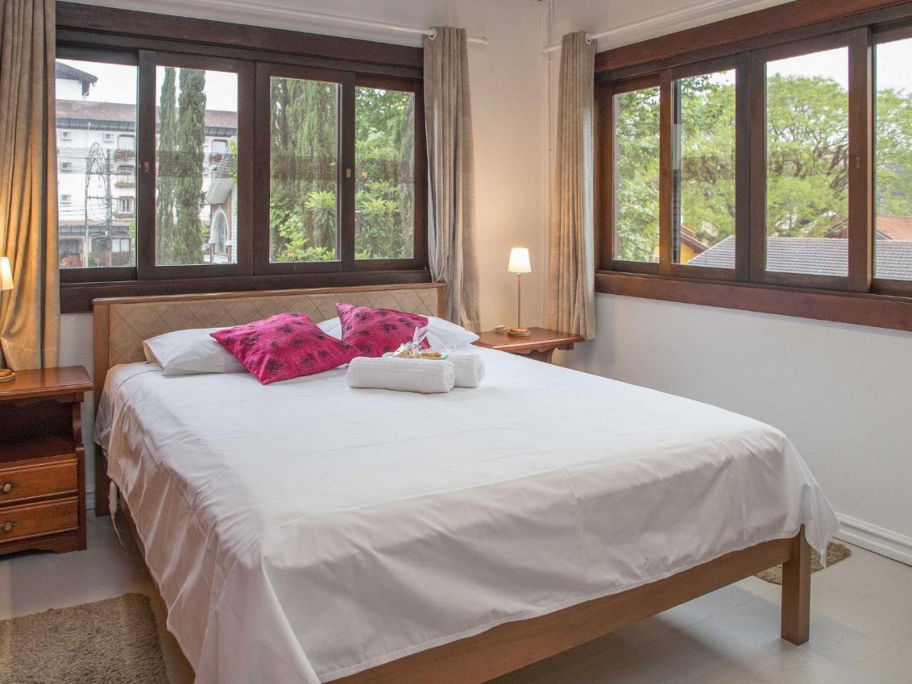 Appartamento Locar-In Gramado - Loft A 50 M Da Rua Coberta. Esterno foto